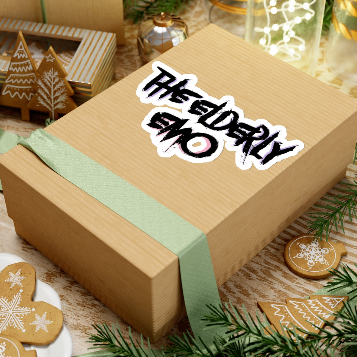 The Elderly Emo Stickers