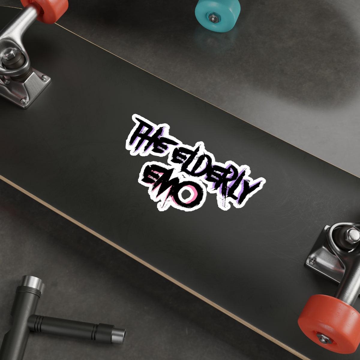 The Elderly Emo Deluxe Stickers