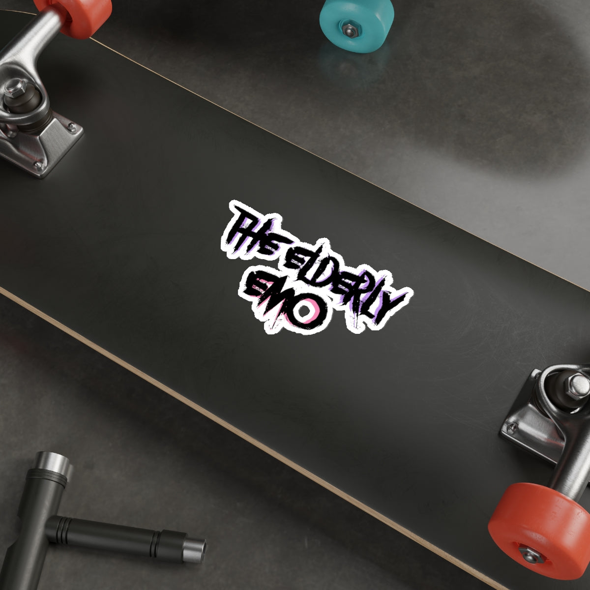 The Elderly Emo Deluxe Stickers