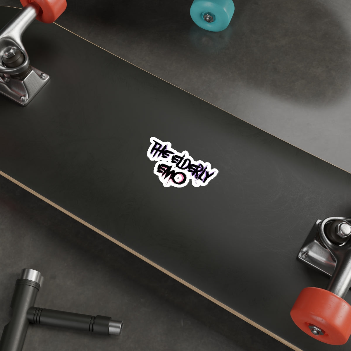 The Elderly Emo Deluxe Stickers