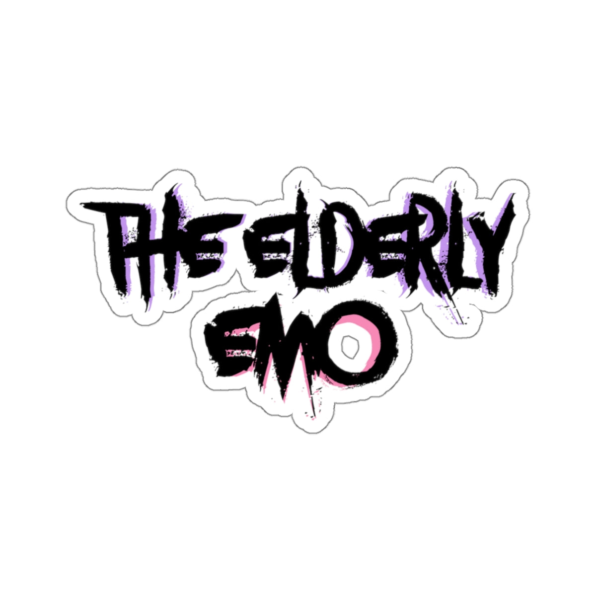 The Elderly Emo Deluxe Stickers